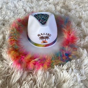 Cowgirl Party Hat: Malibu